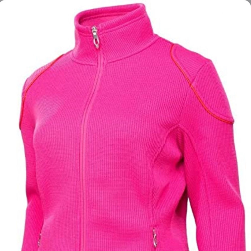 SPYDER PINK CORE SWEATER JACKET SIZE SMALL EXCELLENT CONDITION 🩷